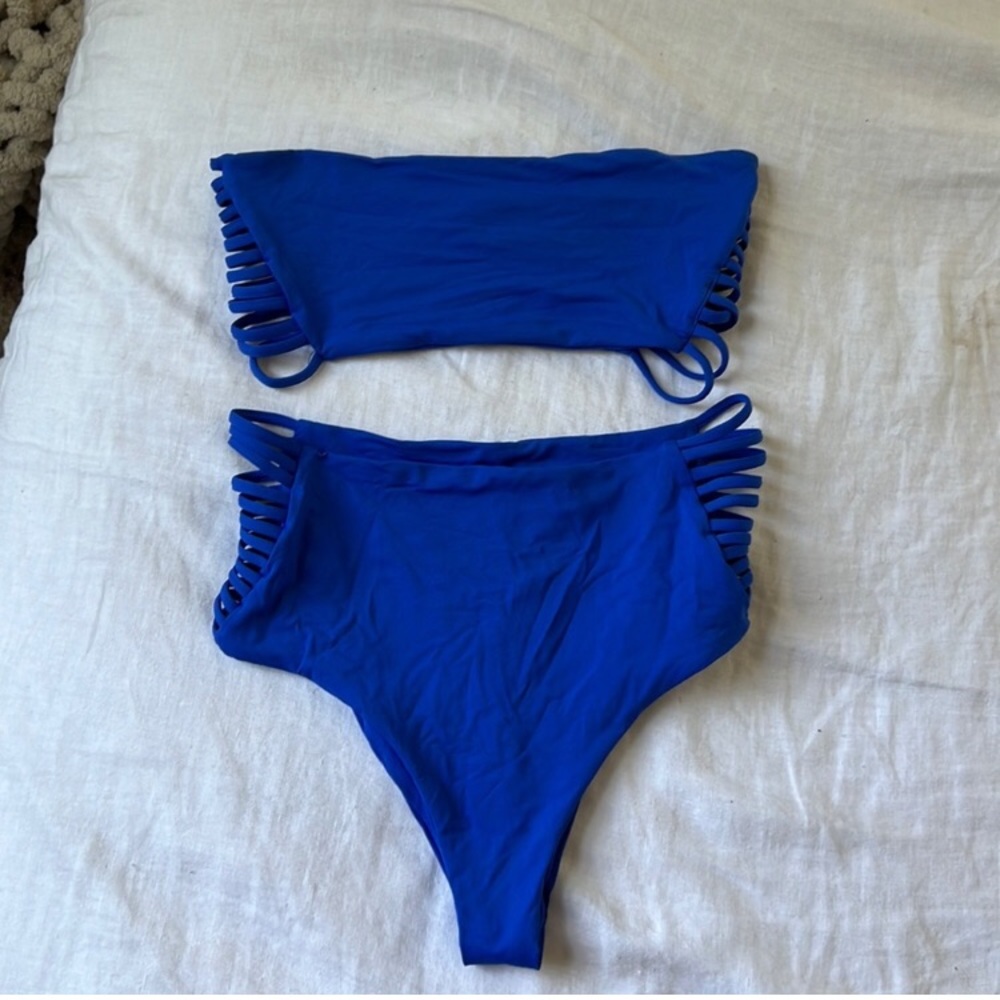 L*Space Blue Bikini Set
